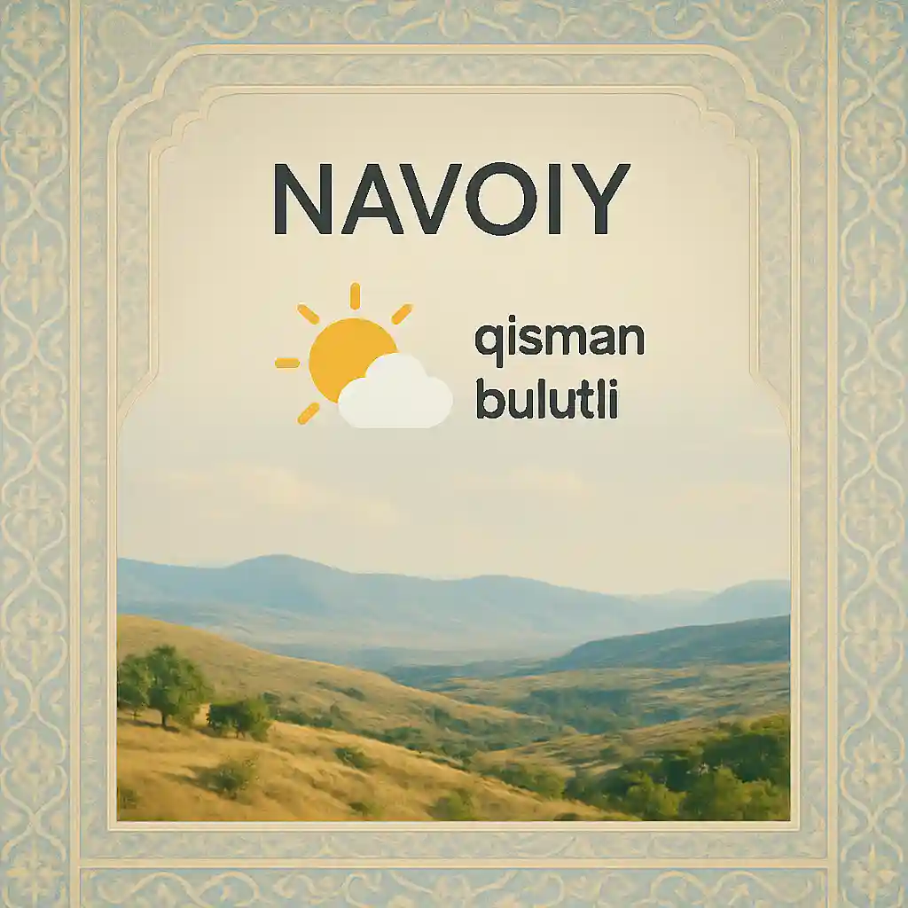 navoiy ob-havo ikon