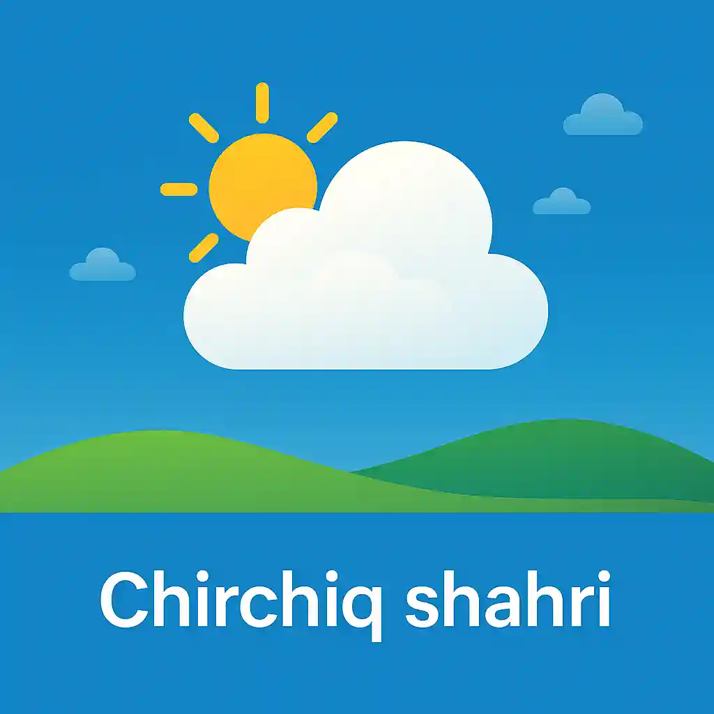 chirchiq shahri ob-havo ikon