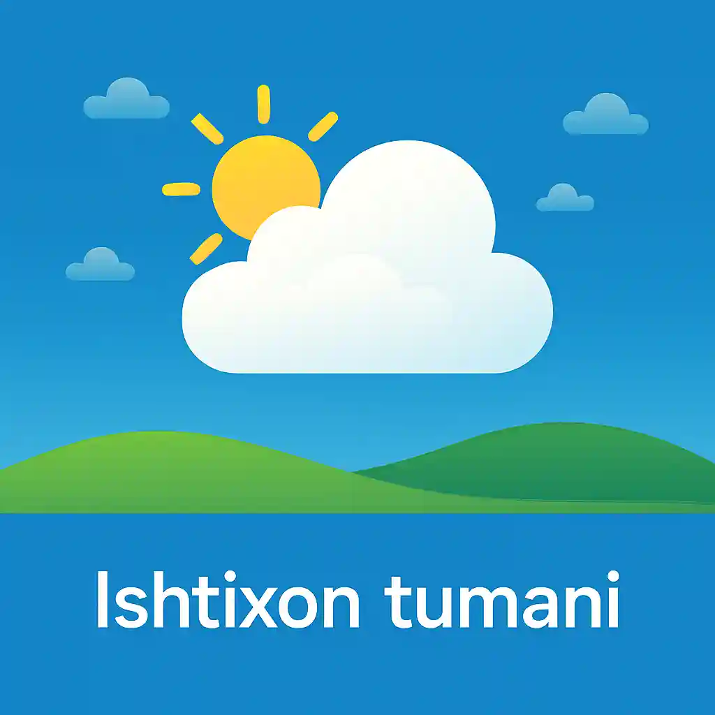 ishtixon tumani ob-havo ikon